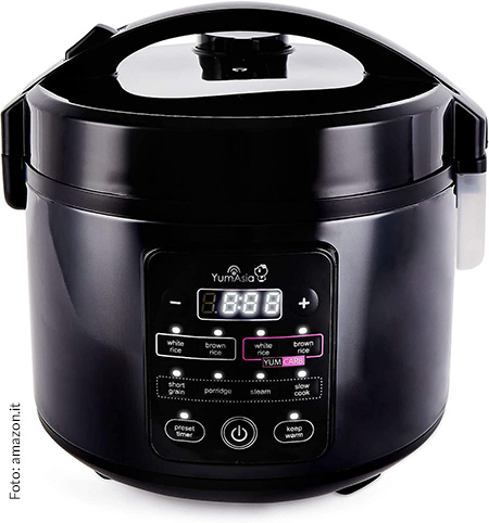 Cuociriso - Yum Asia Kumo YumCarb Advanced Fuzzy Logic Ceramic Rice Cooker